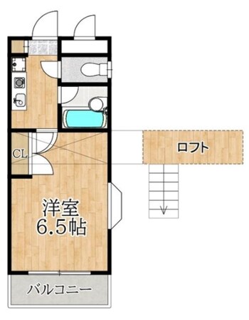 マンション大宝の物件間取画像